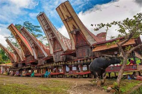 Rumah adat Suku Batak Karo, Sumatra, rumah adat sulawesi selatan nama keunikan gambar
