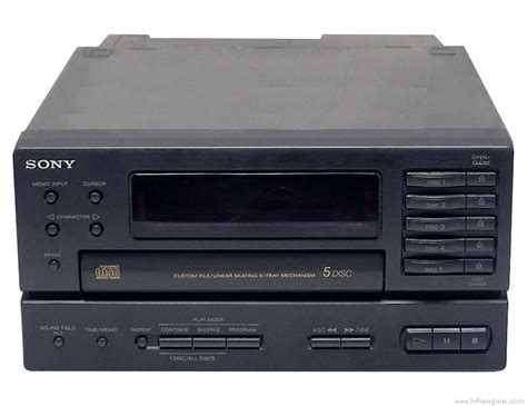 sony cdp  manual multi compact disc player hifi engine