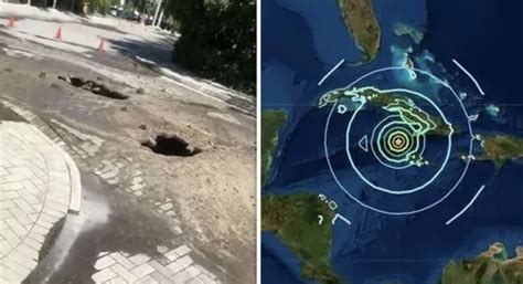 massive 7 7 quake caused the ground to crack open in cayman islands
