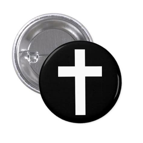 cross button zazzle