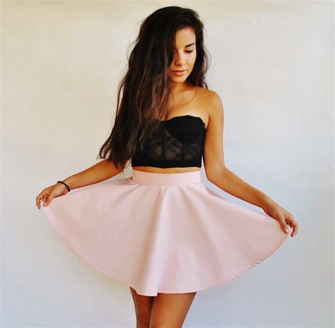 6 ways to wear a skater skirt outfits musely