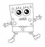Coloring Shock Spongebob Wecoloringpage sketch template