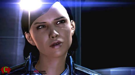 Mass Effect 3 Samantha Traynor Romance And Female Shepard Shower Full