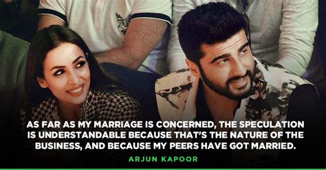 addressing marriage rumours with malaika arjun kapoor says he s happy