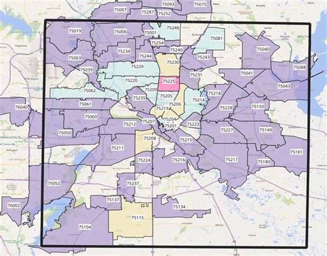 dallas county map shows coronavirus area spread central track
