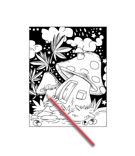 stoner coloring page colouring page  adults stoner coloring book