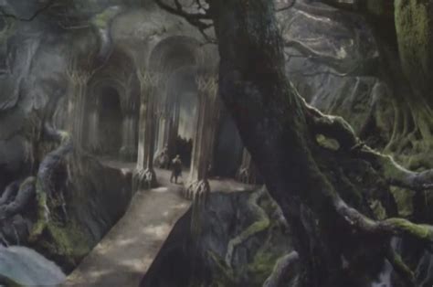 Mirkwood The Entrance Elven City Thranduil Mirkwood