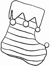 Coloring Christmas Stockings Pages Stocking Printable Color Socks Stripe Drawing Print Striped Sheets Santa Netart Getdrawings Line Rocks Coloringfolder sketch template