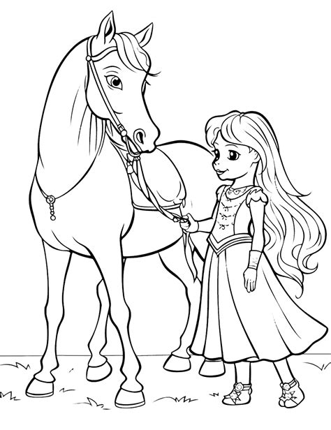 horse coloring pages  printable sheets