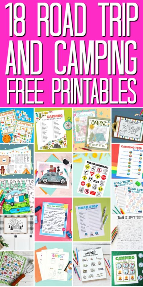 road trip printables    entertained angie holden
