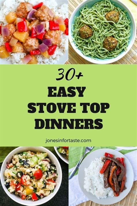 easy stove top dinner recipes jonesin  taste