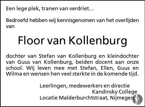 floor van kollenburg    overlijdensbericht en condoleances mensenlinqnl