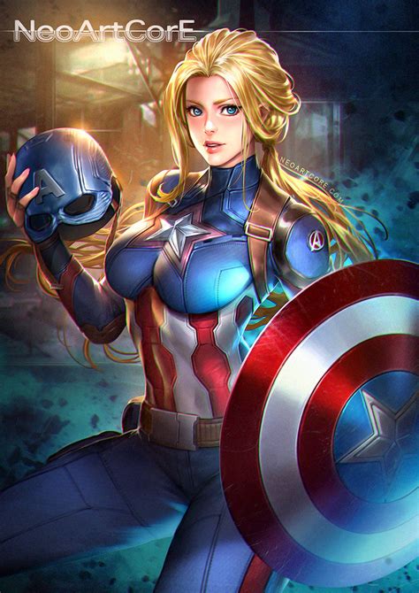 marvel s superheroes transformed into sexy anime girls
