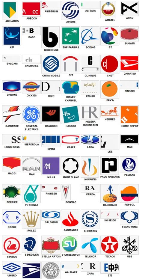 logo collection logo quiz answers level