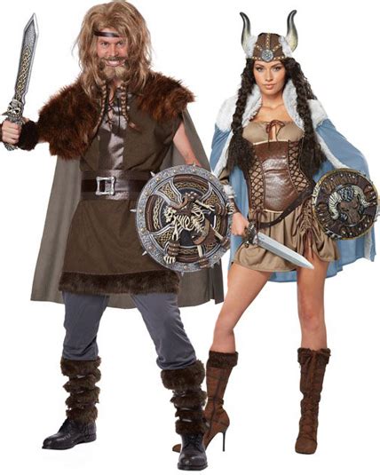 Couple Les Guerriers Viking Déguisement En Couple Le