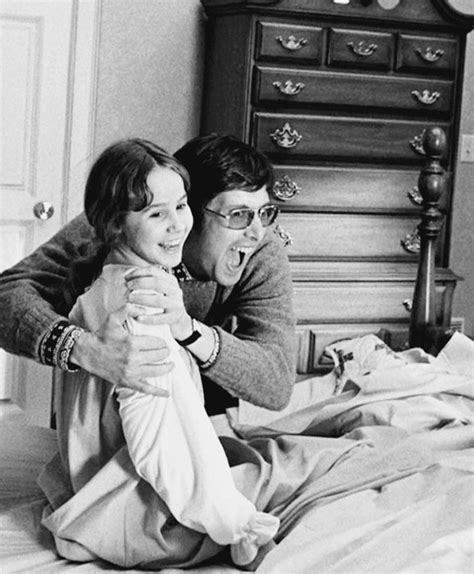 Linda Blair And William Friedkin On The Set Of The