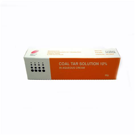 coal tar solution   aqueous cream
