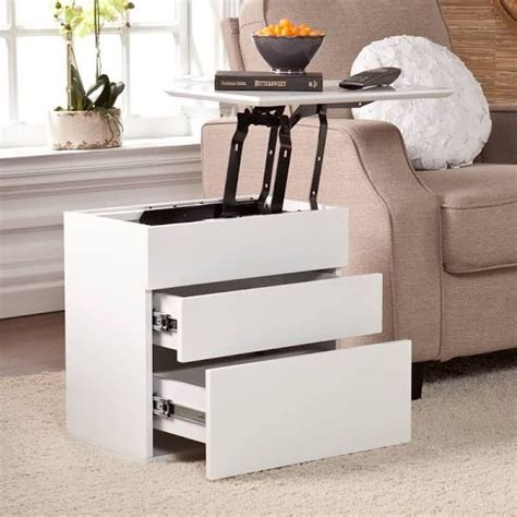 sided lift top coffee table table storage stylish side table