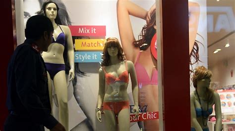 mumbai considers ban on lingerie clad mannequins over sex crime concerns