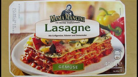 vegtables lasagne aldi mama mancini youtube