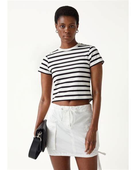 And Other Stories Cargo Mini Skirt In White Lyst Canada