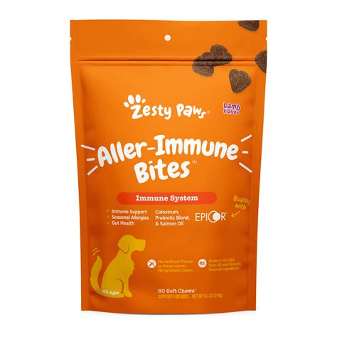 zesty paws allergy  immune support bites  dogs  count