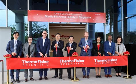 thermo fisher scientific opens sterile drug facility  singapore