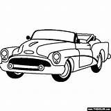 Coloring Buick Skylark Pages Cars 1953 Thecolor Gif sketch template