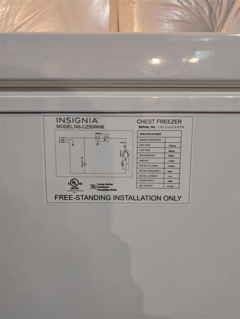 Insignia 5 0 Cu Ft Chest Freezer White Unboxing And Experience