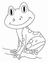 Tadpole Happy Coloring Kids sketch template