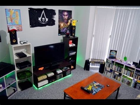 gaming room home theater setup     youtube