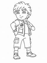 Go Diego Coloring Pages Old Boy Years Color Latino Year Printable Drawing Olds San Netart Getcolorings Bright Colors Favorite Choose sketch template