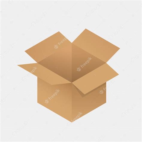 premium vector cardboard box icon