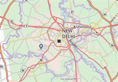 michelin  delhi map viamichelin