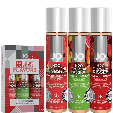 system jo tri me flavors personal lubricant oral sex flavoured lube 3