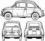 Fiat Blueprint sketch template
