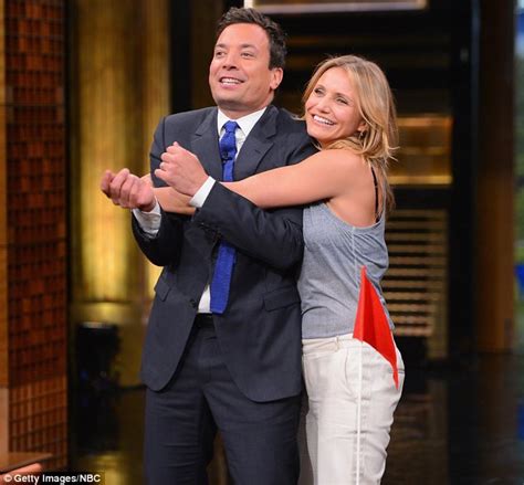 Cameron Diaz Promotes New Movie Sex Tape On Jimmy Fallon Daily Mail