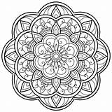 Mandala Mandalas Imprimir Drus Seleccionar sketch template