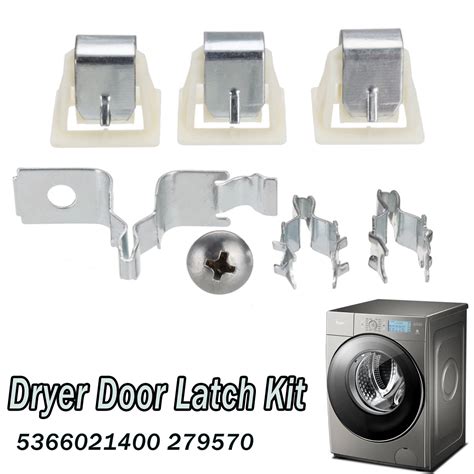 dryer door latch kit part  electrolux frigidaire kenmore    clothes dryer