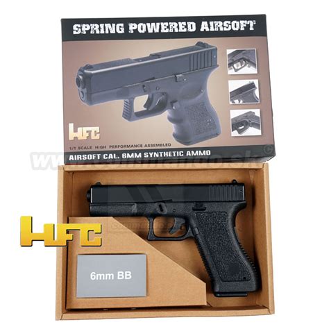 Airsoft Pistol Hfc Ha 117 Spring Powered Asg 6mm Commando Sk