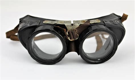 Antique Safety Goggles Vintage Steampunk Safety Glasses