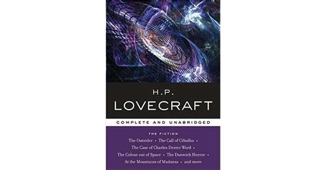 fiction complete  unabridged  hp lovecraft