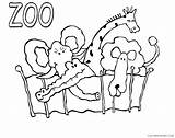 Zoo Coloring Pages Coloring4free Preschool Related Posts sketch template