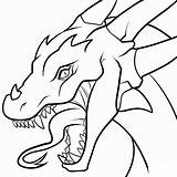 Dragon Easy Drawing Dragons Sketch Coloring Getdrawings sketch template