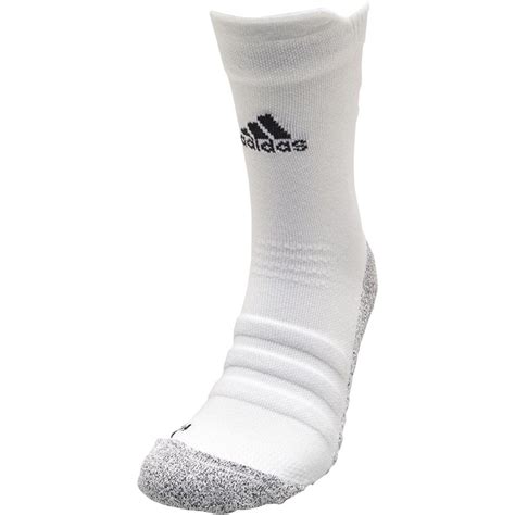 buy adidas alphaskin traxion lightweight cushioned crew socks whiteblack