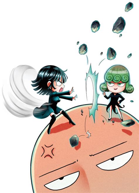 Psychic Sisters Chibi Version Onepunchman