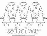 Winter Coloring Trees Snow Pages Four Planerium Wishlist Removed Added Shop Add sketch template