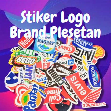 jual stiker logo brand plesetan stiker lucu stiker motor sticker
