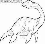 Tylosaurus sketch template