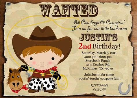 item  unavailable etsy cowboy invitations birthday